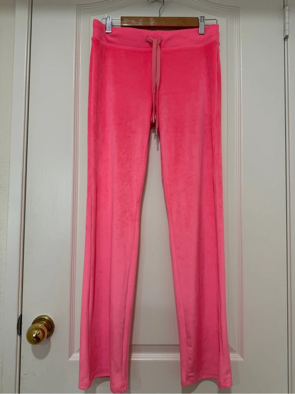 NWT Aerie Dreamy Velour Set Coral Sun Cropped Hoodie L Pants S Matching Set